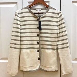 NWT Rag & Bone Dee Stripe Long Cardigan Sweater